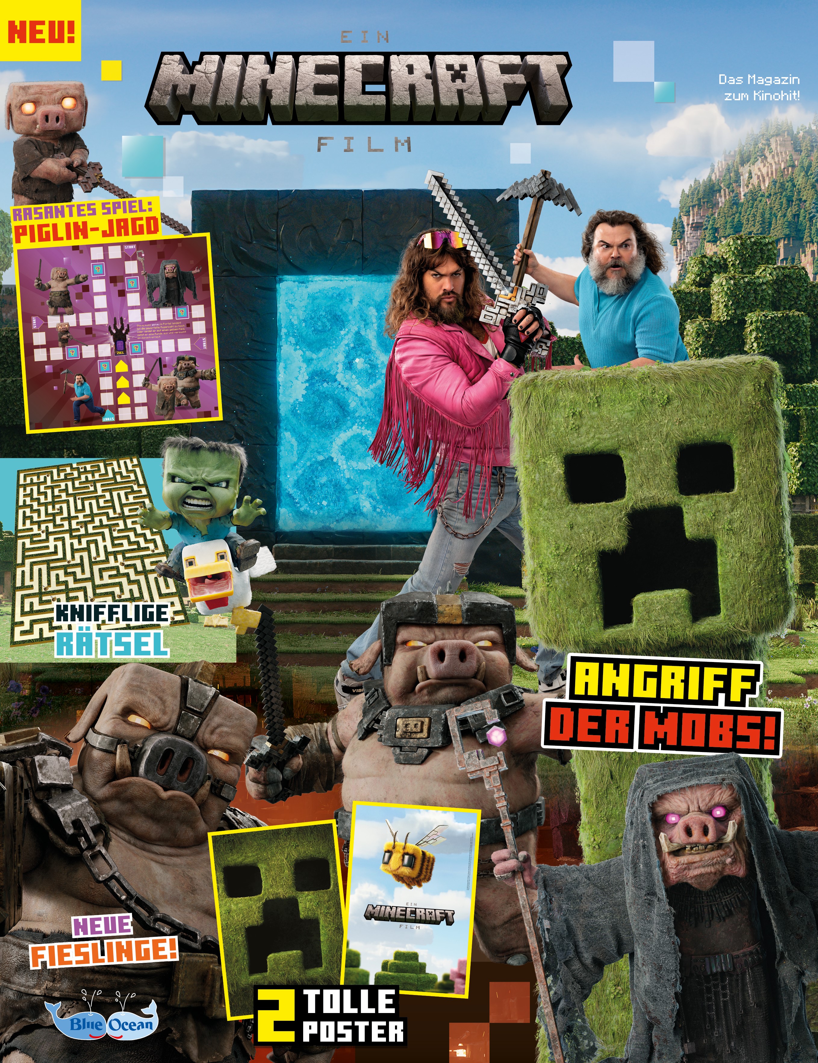 Blue Ocean Entertainment: Minecraft Movie Sonderheft